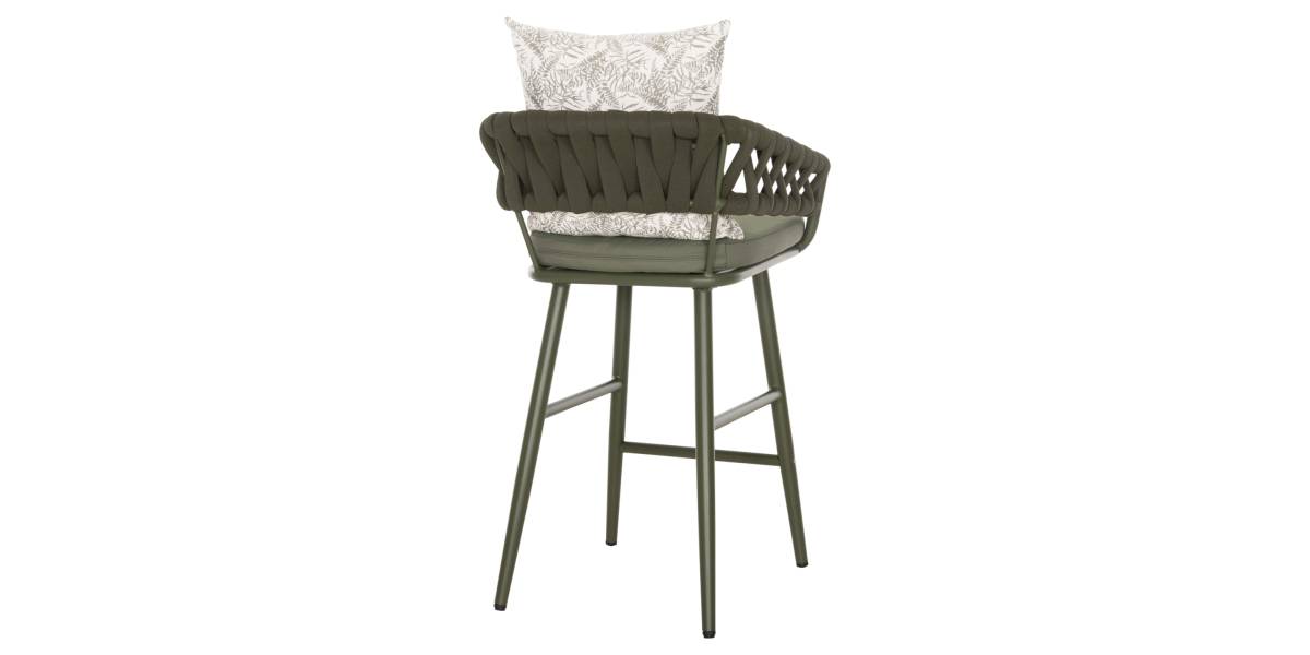 ΣΚΑΜΠΟ ΑΛΟΥΜΙΝΙΟΥ CAMDEN HM6142.09 ΜΑΞΙΛΑΡΙ ΜΕ PRINT-DARK OLIVE 56x60x108Υεκ.