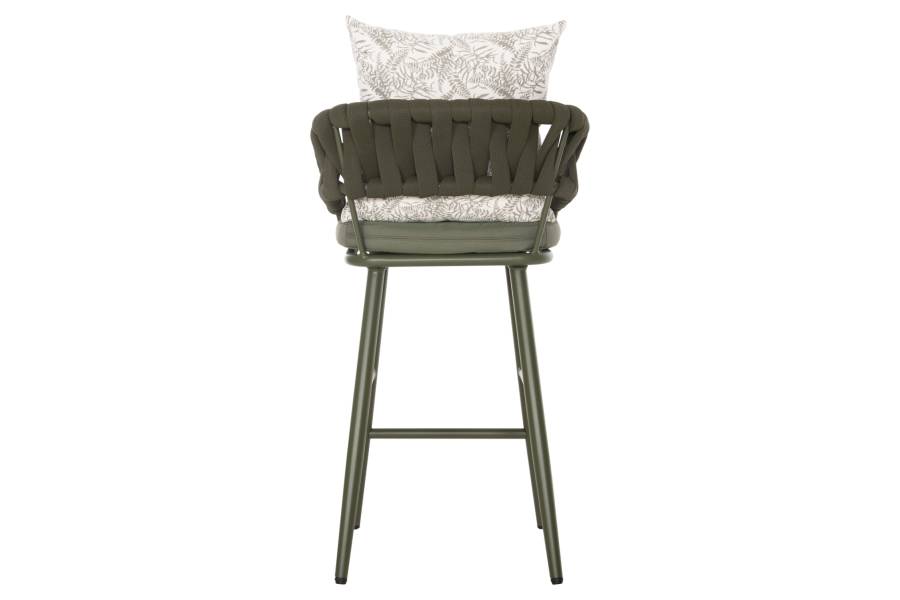 ΣΚΑΜΠΟ ΑΛΟΥΜΙΝΙΟΥ CAMDEN HM6142.09 ΜΑΞΙΛΑΡΙ ΜΕ PRINT-DARK OLIVE 56x60x108Υεκ.