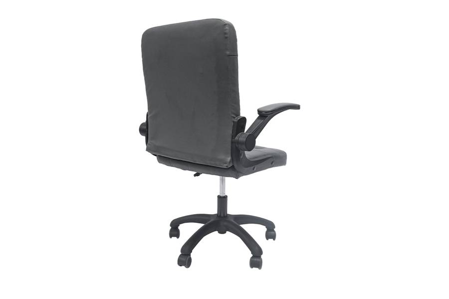 ΚΑΡΕΚΛΑ ΓΡΑΦΕΙΟΥ PORTIMA HM1197.03 ΓΚΡΙ PVC-ΜΑΥΡΟΣ NYLON ΣΚΕΛΕΤΟΣ & ΒΑΣΗ 69x53x98Υεκ