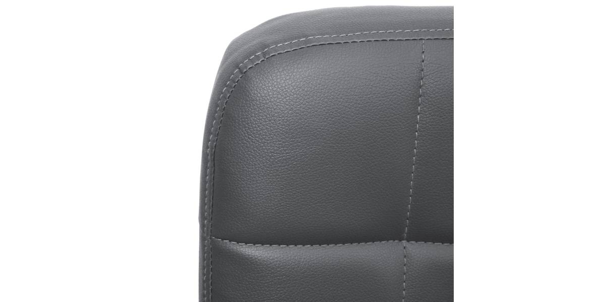ΚΑΡΕΚΛΑ ΓΡΑΦΕΙΟΥ PORTIMA HM1197.03 ΓΚΡΙ PVC-ΜΑΥΡΟΣ NYLON ΣΚΕΛΕΤΟΣ & ΒΑΣΗ 69x53x98Υεκ