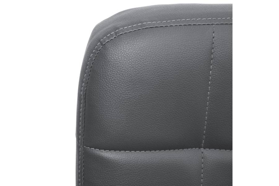 ΚΑΡΕΚΛΑ ΓΡΑΦΕΙΟΥ PORTIMA HM1197.03 ΓΚΡΙ PVC-ΜΑΥΡΟΣ NYLON ΣΚΕΛΕΤΟΣ & ΒΑΣΗ 69x53x98Υεκ