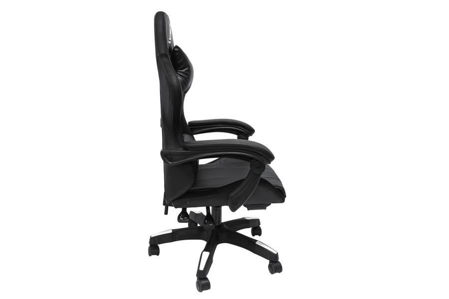 ΠΟΛΥΘΡΟΝΑ GAMING DARREN HM1203.04 ΜΑΥΡΟ-ΛΕΥΚΟ PVC 58.5x100x120Υεκ.