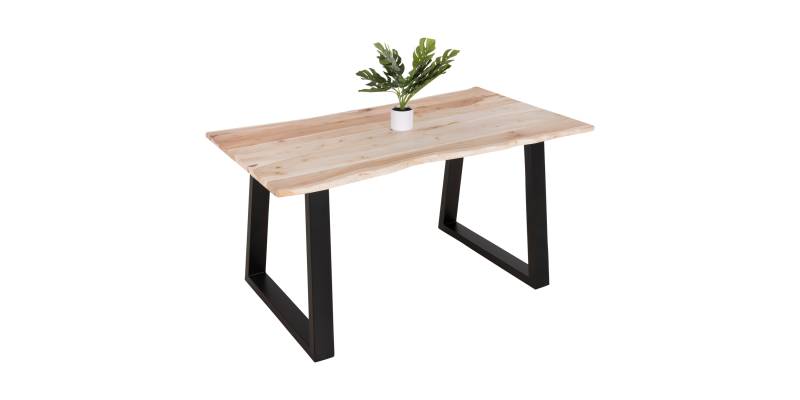 ΤΡΑΠΕΖΙ ΤΡΑΠΕΖΑΡΙΑΣ MONTANA SLIM HM8163.21 ΞΥΛΟ ΑΚΑΚΙΑΣ ΣΕ ΑΝΟΙΧΤΟ ΦΥΣΙΚΟ 140x80x77Υεκ