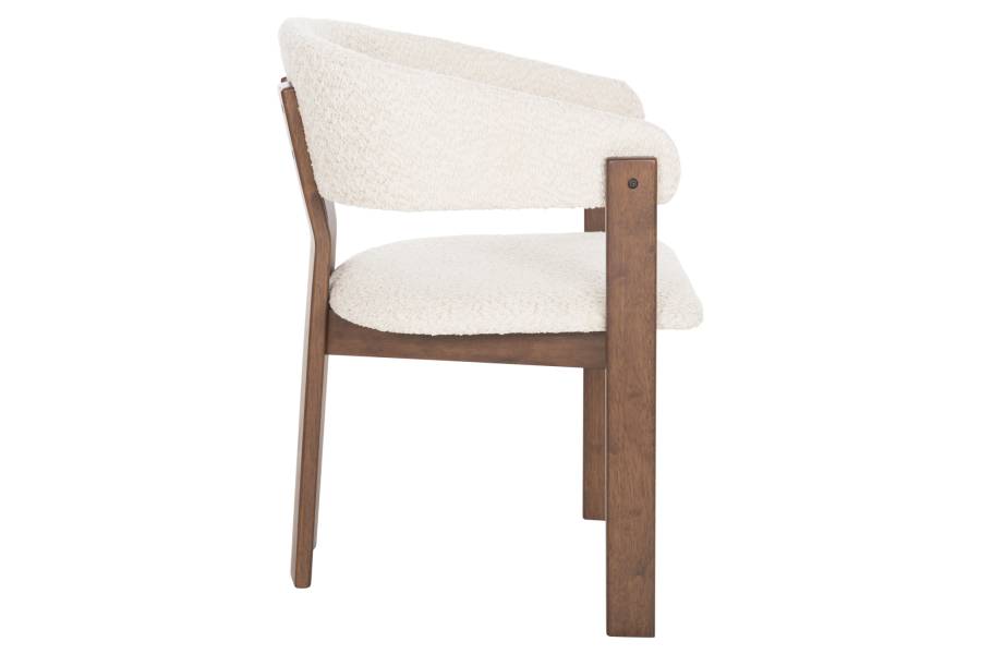 ΚΑΡΕΚΛΑ ZARRA HM9970.03 RUBBERWOOD ΣΕ ΚΑΡΥΔΙ-ΕΚΡΟΥ ΜΠΟΥΚΛΕ ΥΦΑΣΜΑ 55,5x59x81,5Υεκ