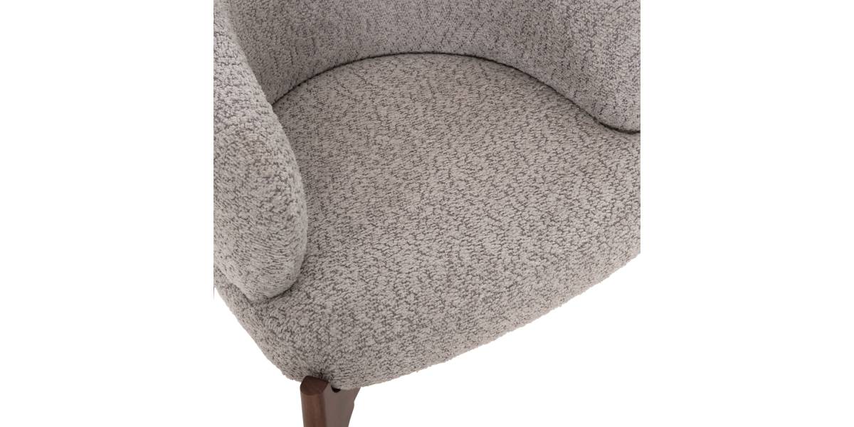 ΚΑΡΕΚΛΑ ABAI HM9971.03 RUBBERWOOD ΣΕ ΚΑΡΥΔΙ-ΑΝΟΙΧΤΟ ΓΚΡΙ ΜΠΟΥΚΛΕ 65x63x79Υεκ