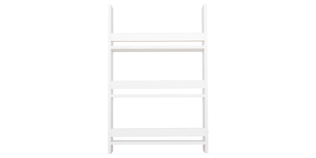 ΡΑΦΙΕΡΑ ΤΟΙΧΟΥ SANI HM18223.01 ΜΕΛΑΜΙΝΗ ΣΕ ΛΕΥΚΟ 60x10x90Υεκ. (3 ΡΑΦΙΑ)
