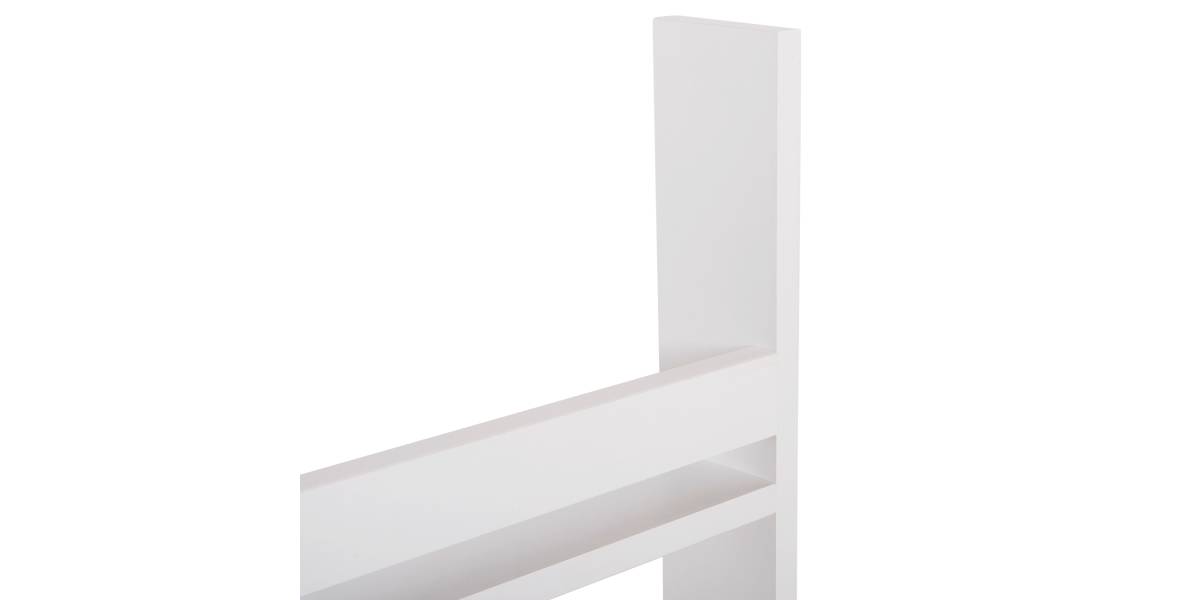 ΡΑΦΙΕΡΑ ΤΟΙΧΟΥ SANI HM18223.01 ΜΕΛΑΜΙΝΗ ΣΕ ΛΕΥΚΟ 60x10x90Υεκ. (3 ΡΑΦΙΑ)