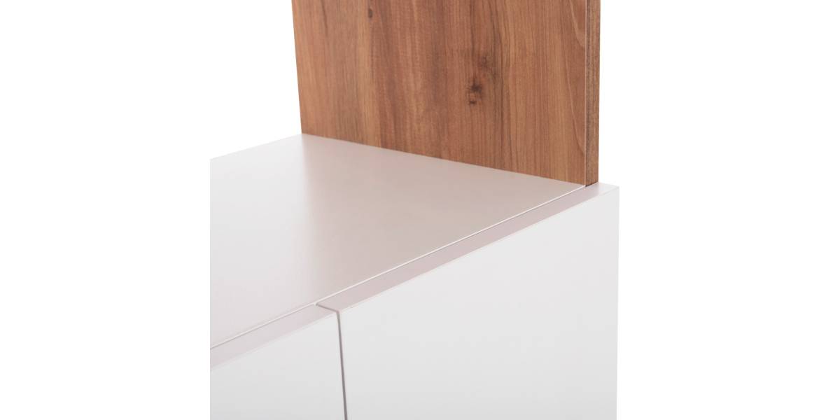 ΕΠΙΠΛΟ ΚΟΥΖΙΝΑΣ/ΝΤΟΥΛΑΠΙ RAD HM18196.04 ΜΕΛΑΜΙΝΗ ΦΥΣΙΚΟ-ΛΕΥΚΟ 55,5x32x165Υεκ.
