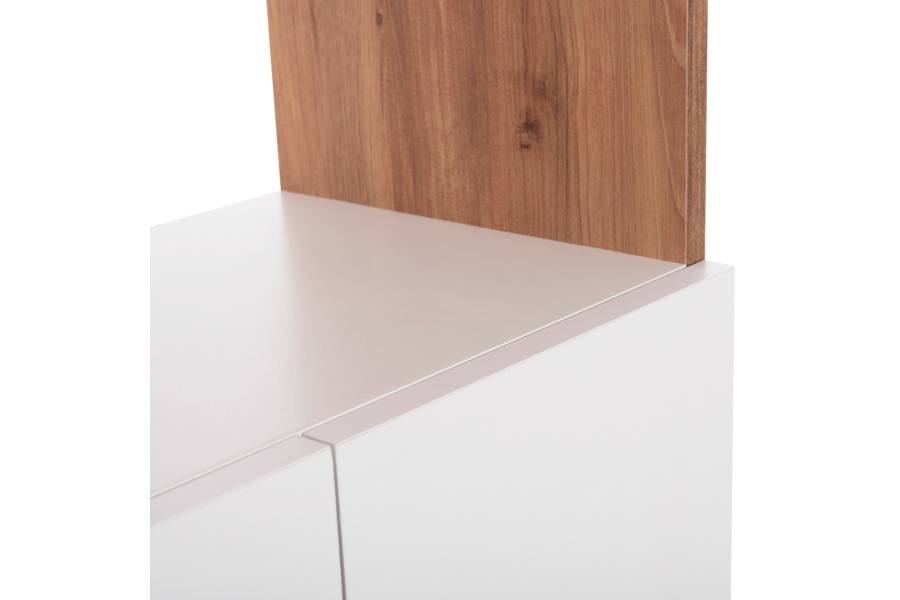 ΕΠΙΠΛΟ ΚΟΥΖΙΝΑΣ/ΝΤΟΥΛΑΠΙ RAD HM18196.04 ΜΕΛΑΜΙΝΗ ΦΥΣΙΚΟ-ΛΕΥΚΟ 55,5x32x165Υεκ.
