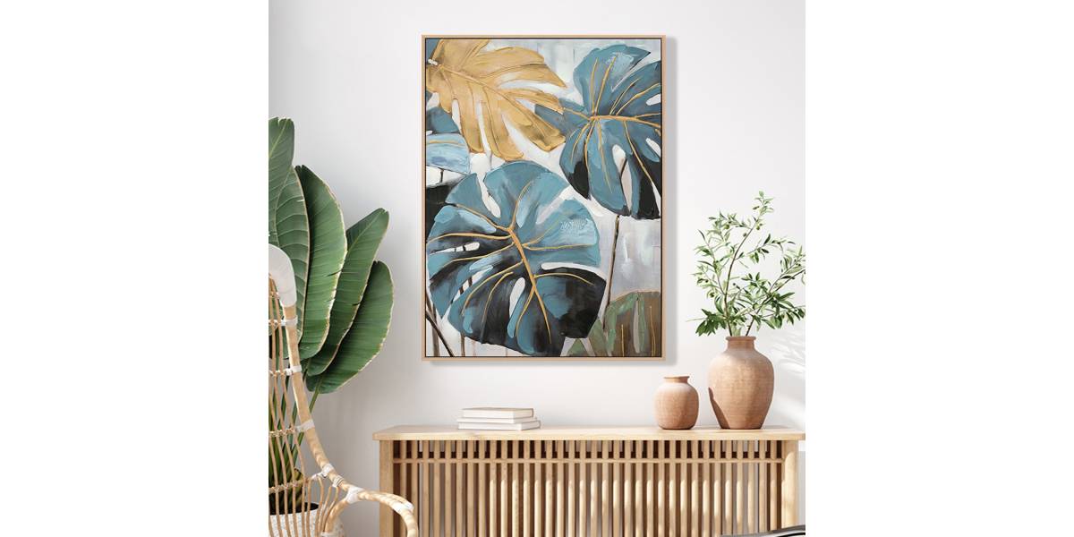 ΠΙΝΑΚΑΣ TOIXOY TROPICO HM4542 ΚΟΡΝΙΖΑ ΜΠΕΖ-ΚΑΜΒΑΣ ΕΚΤΥΠΩΣΗ 62x4,5x82Υεκ.