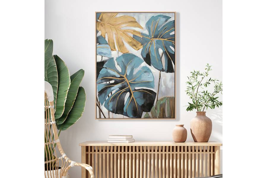 ΠΙΝΑΚΑΣ TOIXOY TROPICO HM4542 ΚΟΡΝΙΖΑ ΜΠΕΖ-ΚΑΜΒΑΣ ΕΚΤΥΠΩΣΗ 62x4,5x82Υεκ.