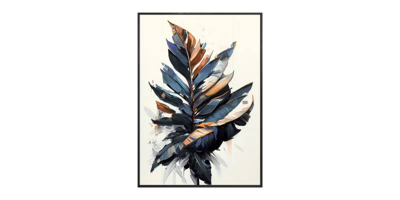 ΠΙΝΑΚΑΣ TOIXOY TROPICO HM4547.01 ΚΟΡΝΙΖΑ ΜΑΥΡΗ-ΚΑΜΒΑΣ ΕΚΤΥΠΩΣΗ 52,5x2,8x72,5Υεκ.
