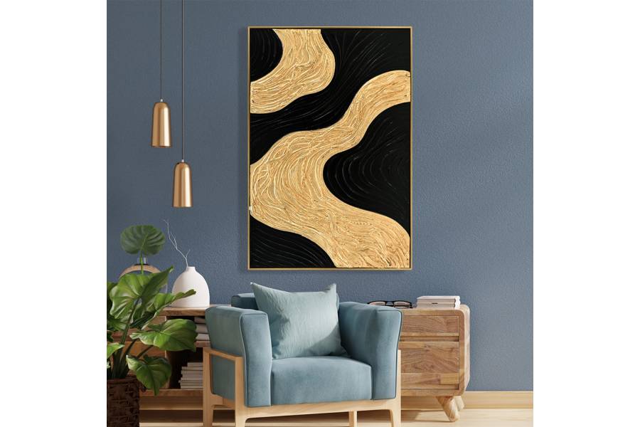 ΠΙΝΑΚΑΣ ΤΟΙΧΟΥ 3D SEDIMENT HM4548.01 ΚΟΡΝΙΖΑ ΜΠΕΖ-ΧΕΙΡΟΠΟΙΗΤΑ ΣΧΕΔΙΑ 62x4,5Χ92Υεκ.