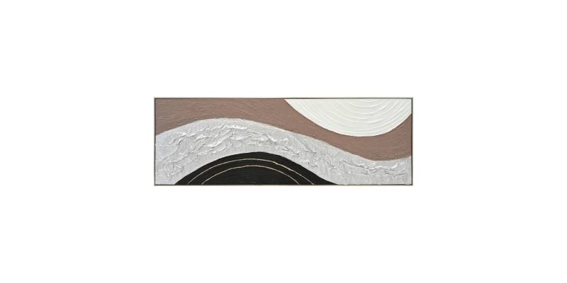 ΠΙΝΑΚΑΣ ΤΟΙΧΟΥ ABSTRACT HM4552.02 ΜΕ ΚΟΡΝΙΖΑ ΜΠΕΖ-ΚΑΜΒΑΣ-ΧΕΙΡΟΠΟΙΗΤΟΣ 152x4.5x52Υεκ.