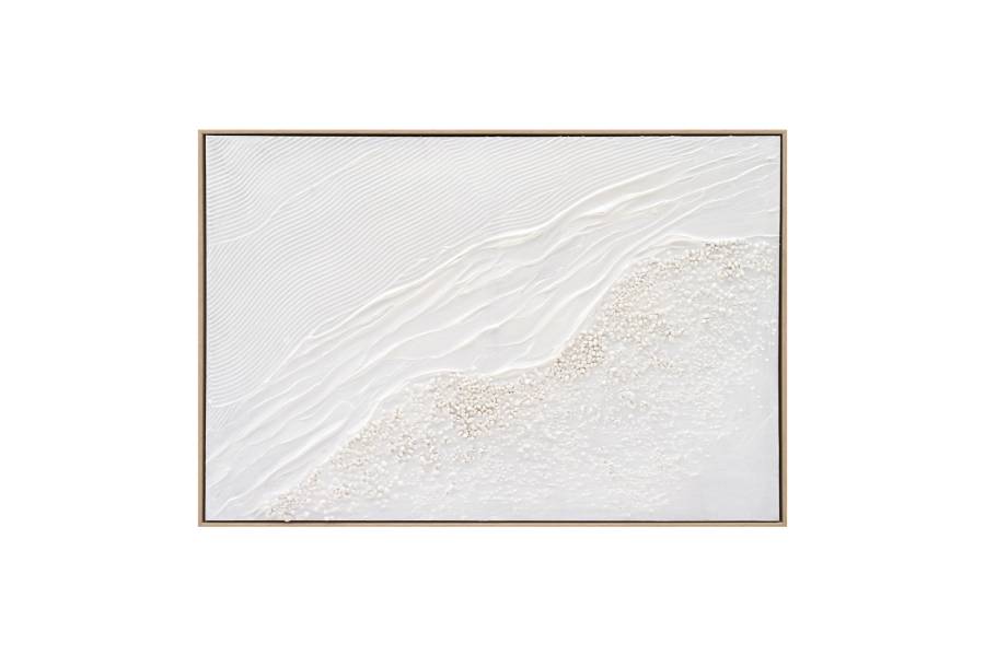 ΠΙΝΑΚΑΣ TOIXOY SEDIMENT HM4555 ΜΕ ΚΟΡΝΙΖΑ ΜΠΕΖ-ΚΑΜΒΑΣ ΣΕ ΛΕΥΚΕΣ ΑΠΟΧΡΩΣΕΙΣ 92x4,5x62Υεκ.
