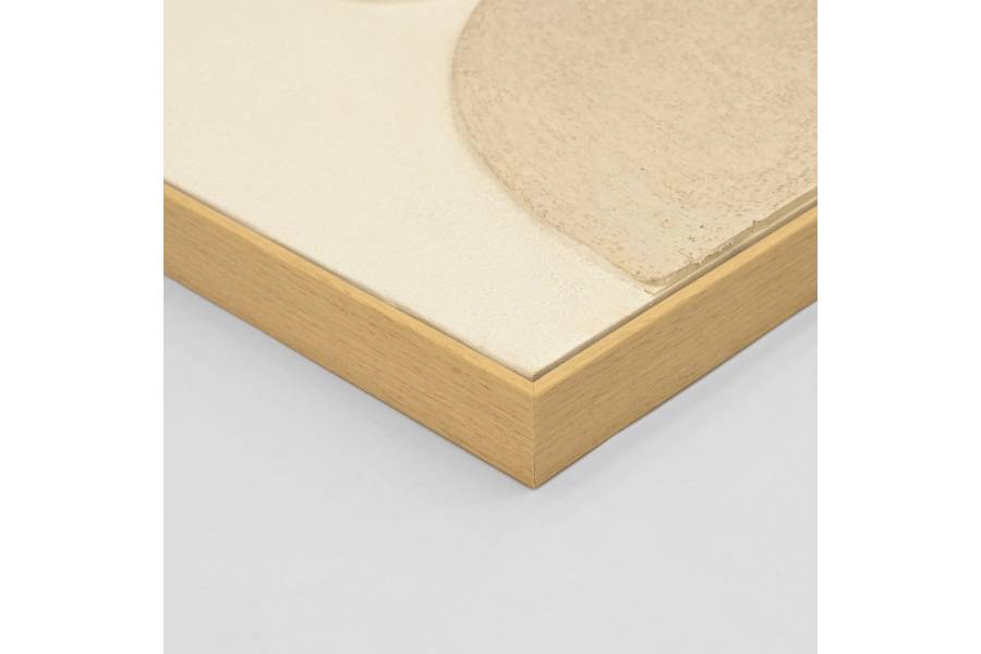 ΠΙΝΑΚΑΣ ΤΟΙΧΟΥ 3D SWIRL HM4573 ΜΕ ΚΟΡΝΙΖΑ ΜΠΕΖ-ΧΕΙΡΟΠΟΙΗΤΟΙ ΚΥΚΛΟΙ 152x5Χ52Υεκ.