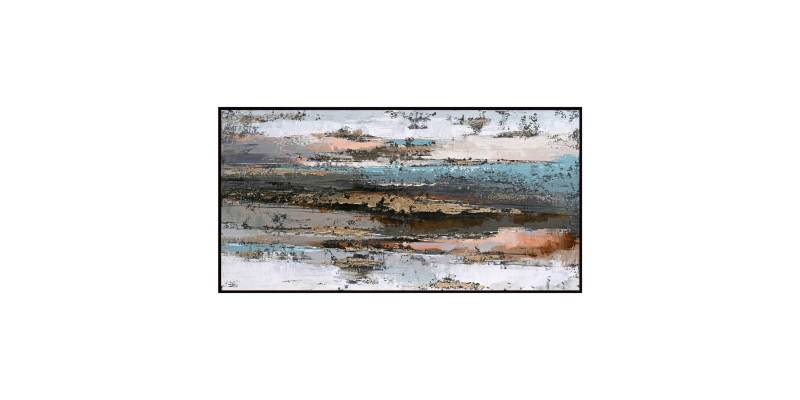 ΠΙΝΑΚΑΣ ΤΟΙΧΟΥ SEDIMENT HM4575.02 ΜΕ ΚΟΡΝΙΖΑ ΜΑΥΡΗ-ΚΑΜΒΑΣ 142x4.5x72Υεκ