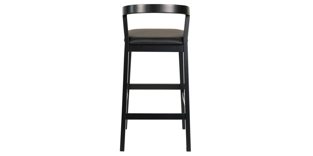 ΣΚΑΜΠΟ ΜΠΑΡ NAMI HM9952.02 RUBBERWOOD & PU-ΜΑΥΡΟ 47,5x59x102,5Υεκ.
