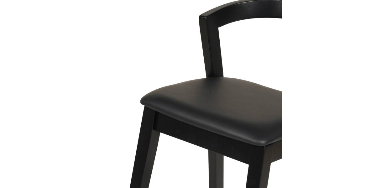 ΣΚΑΜΠΟ ΜΠΑΡ NAMI HM9952.02 RUBBERWOOD & PU-ΜΑΥΡΟ 47,5x59x102,5Υεκ.