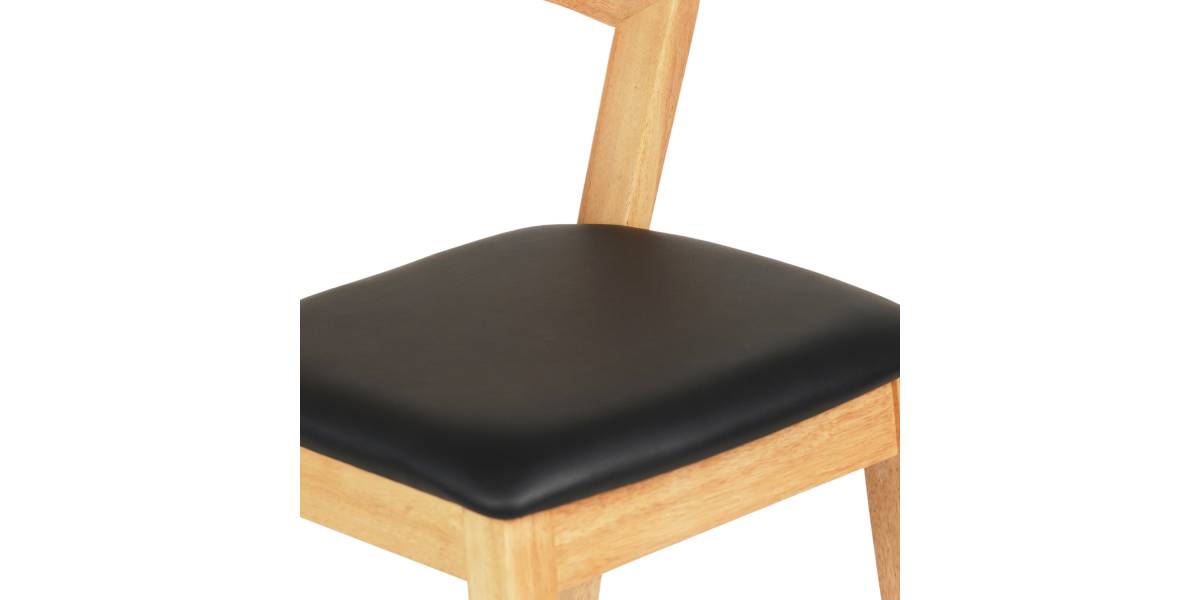 ΣΚΑΜΠΟ ΜΠΑΡ NAMI HM9952.01 RUBBERWOOD ΣΕ ΟΑΚ-ΜΑΥΡΟ PU 47,5x59x102,5Υεκ.
