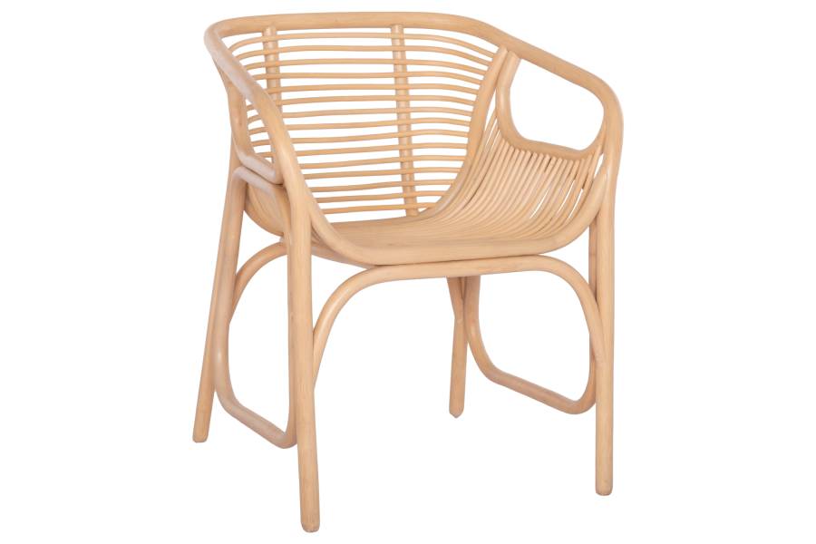 ΠΟΛΥΘΡΟΝΑ MEL ΕΣΩΤ. ΧΩΡΩΝ HM9954.01 ΦΥΣΙΚΟ RATTAN 62x57,5x79,5Υεκ.