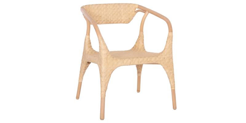 ΠΟΛΥΘΡΟΝΑ GABE ΕΣΩΤ.ΧΩΡΩΝ HM9956.01 ΦΥΣΙΚΟ RATTAN 62x60x79Υεκ.