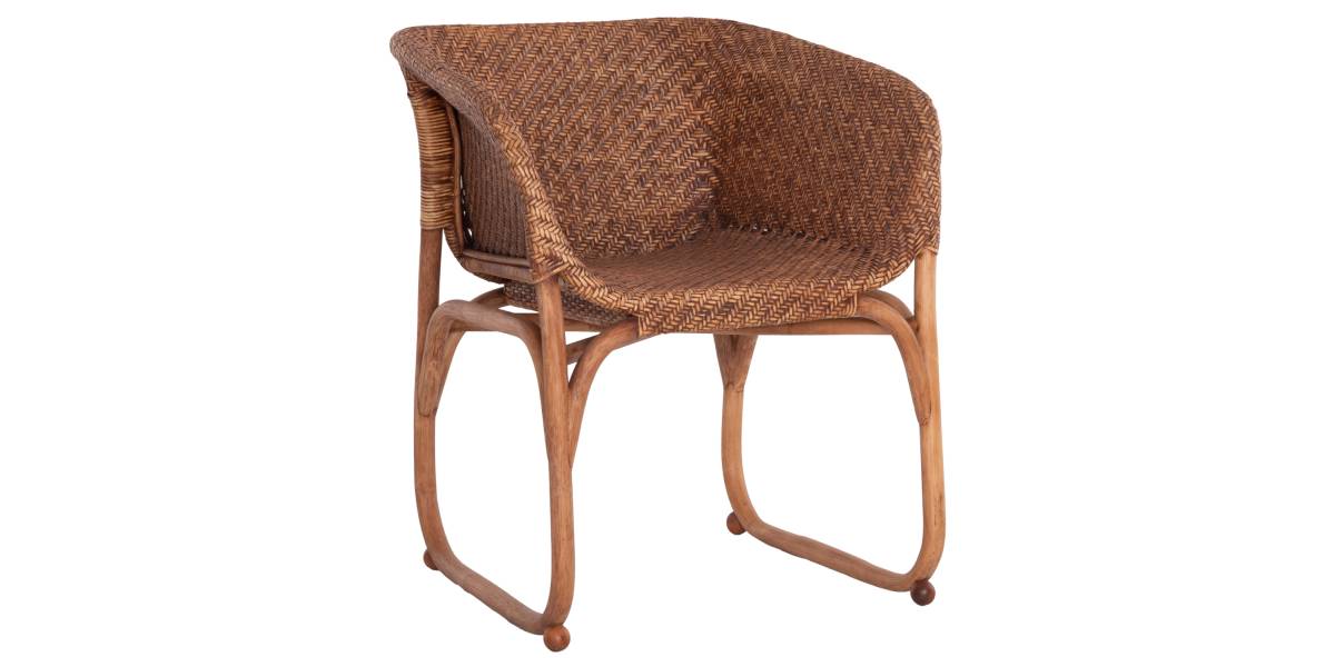 ΠΟΛΥΘΡΟΝΑ ΕΣΩΤ.ΧΩΡΩΝ TUCKET HM9958.02 ΦΥΣΙΚΟ RATTAN-ΚΑΡΥΔΙ ΧΡΩΜΑ 63x60x77Υεκ