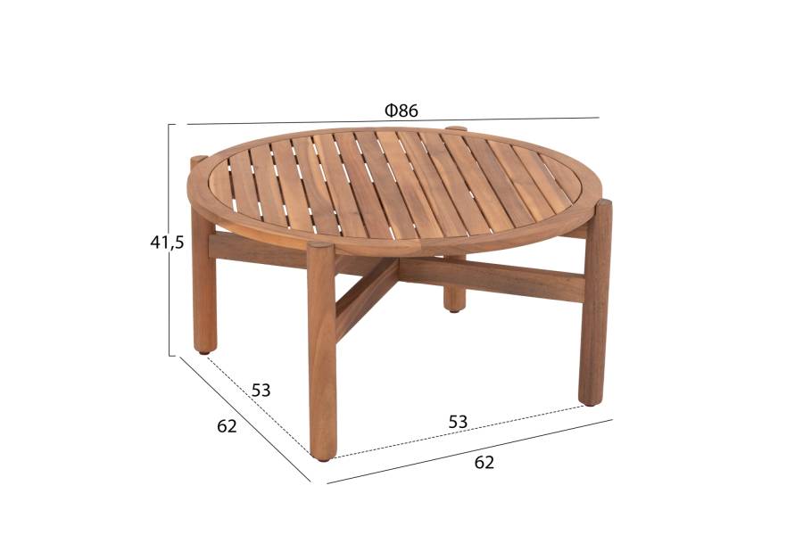 ΣΕΤ ΣΑΛΟΝΙ ΕΞ.ΧΩΡΟΥ 4ΤΜΧ SANJI HM6219 ΞΥΛΟ ΑΚΑΚΙΑΣ-ΑΛΟΥΜΙΝΙΟ-ΣΧΟΙΝΙ