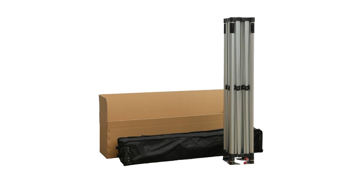 GAZEBO ΕΠΑΓΓΕΛΜΑΤΙΚΟ ΒΑΡΕΩΣ ΤΥΠΟΥ CRESSEN HM6305 ΠΤΥΣΣΟΜΕΝΟ ΑΛΟΥΜΙΝΙΟΥ 3x3x3,4Y