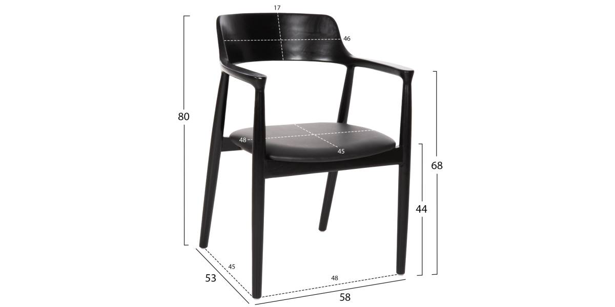 ΣΕΤ ΤΡΑΠΕΖΑΡΙΑΣ 5ΤΜΧ KINGSLEY HM21075.02 ΣΤΡΟΓΓΥΛΟ ΤΡΑΠΕΖΙ Φ120εκ.& 4 ΚΑΡΕΚΛΕΣ-ΜΑΥΡΟ