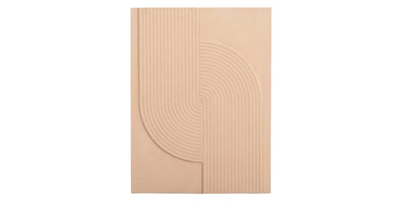 ΠΙΝΑΚΑΣ ΟΡΘΟΓΩΝΙΟΣ ΣΕΙΡΑ SANTORINI HM4521 MDF ΣΕ ΜΠΕΖ ΧΡΩΜΑ 60x4(πάχος)x80Υεκ.