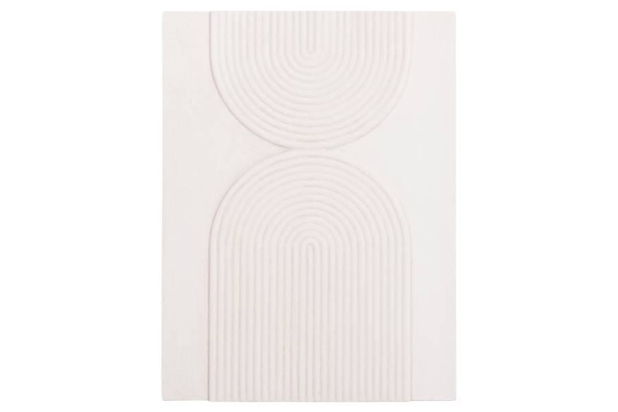 ΠΙΝΑΚΑΣ ΟΡΘΟΓΩΝΙΟΣ ΣΕΙΡΑ SANTORINI HM4523 MDF ΣΕ ΥΠΟΛΕΥΚΟ ΧΡΩΜΑ 60x4(πάχος)x80Υεκ.