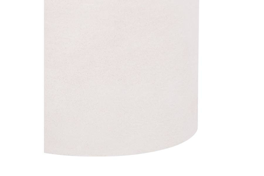 ΤΡΑΠΕΖΙ ΣΑΛΟΝΙΟΥ ΟΒΑΛ ΣΕΙΡΑ SANTORINI HM18054 MDF ΣΕ ΥΠΟΛΕΥΚΟ ΧΡΩΜΑ 54x54,5x40Υεκ