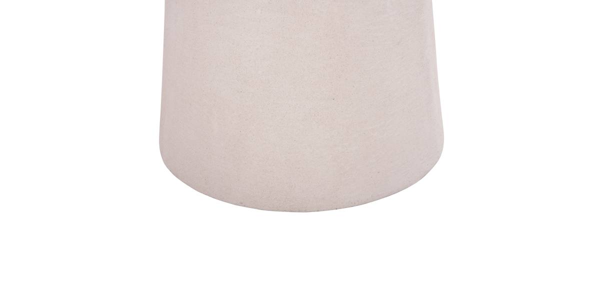 ΤΡΑΠΕΖΙ ΣΑΛΟΝΙΟΥ ΣΤΡΟΓΓΥΛΟ ΣΕΙΡΑ SANTORINI HM18052 MDF ΣΕ ΥΠΟΛΕΥΚΟ ΧΡΩΜΑ Φ48x49Υεκ.