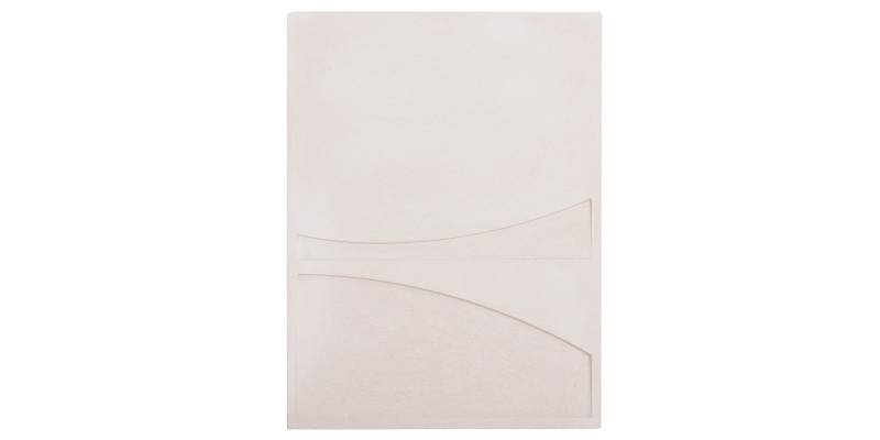 ΠΙΝΑΚΑΣ ΟΡΘΟΓΩΝΙΟΣ ΣΕΙΡΑ SANTORINI HM4510 MDF ΣΕ ΥΠΟΛΕΥΚΟ ΧΡΩΜΑ 60x4(πάχος)x80Υεκ.
