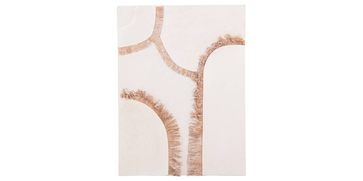 ΠΙΝΑΚΑΣ ΟΡΘΟΓΩΝΙΟΣ ΣΕΙΡΑ SANTORINI HM4532 MDF ΥΠΟΛΕΥΚΟ ΧΡΩΜΑ-ΔΙΑΚΟΣΜΗΣΗ ΜΠΕΖ 60x4,5(πάχος)x80Υεκ.