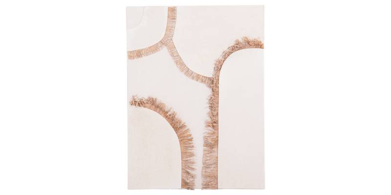 ΠΙΝΑΚΑΣ ΟΡΘΟΓΩΝΙΟΣ ΣΕΙΡΑ SANTORINI HM4532 MDF ΥΠΟΛΕΥΚΟ ΧΡΩΜΑ-ΔΙΑΚΟΣΜΗΣΗ ΜΠΕΖ 60x4,5(πάχος)x80Υεκ.