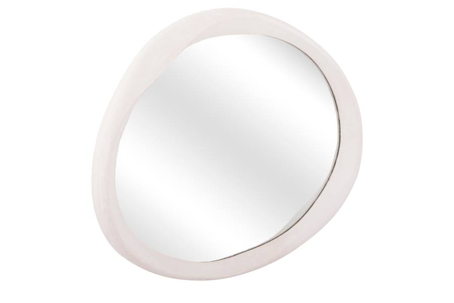 ΚΑΘΡΕΠΤΗΣ ΤΟΙΧΟΥ ΟΒΑΛ ΣΕΙΡΑ SANTORINI HM4513 MDF ΣΕ ΥΠΟΛΕΥΚΟ 90x3,2x60Υεκ