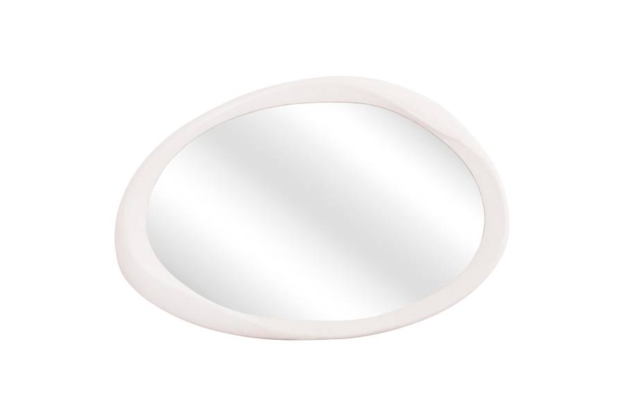 ΚΑΘΡΕΠΤΗΣ ΤΟΙΧΟΥ ΟΒΑΛ ΣΕΙΡΑ SANTORINI HM4513 MDF ΣΕ ΥΠΟΛΕΥΚΟ 90x3,2x60Υεκ