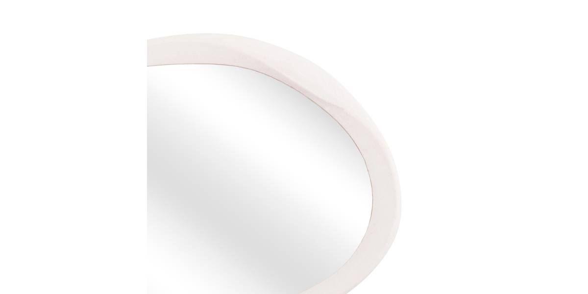 ΚΑΘΡΕΠΤΗΣ ΤΟΙΧΟΥ ΟΒΑΛ ΣΕΙΡΑ SANTORINI HM4513 MDF ΣΕ ΥΠΟΛΕΥΚΟ 90x3,2x60Υεκ