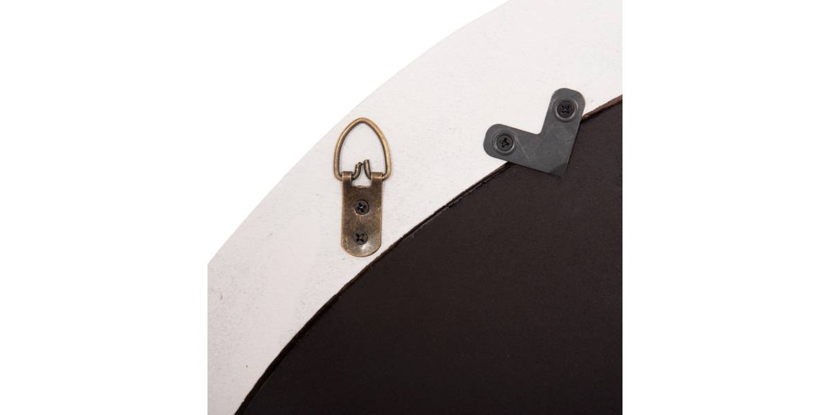 ΚΑΘΡΕΠΤΗΣ ΤΟΙΧΟΥ ΟΒΑΛ ΣΕΙΡΑ SANTORINI HM4513 MDF ΣΕ ΥΠΟΛΕΥΚΟ 90x3,2x60Υεκ