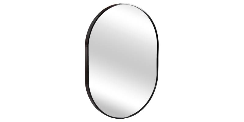 ΚΑΘΡΕΠΤΗΣ ΤΟΙΧΟΥ ΣΕΙΡΑ ARCHER HM4500.01 ΠΛΑΙΣΙΟ ΟΒΑΛ ΑΛΟΥΜΙΝΙΟΥ ΜΑΥΡΟ 59x79Υεκ