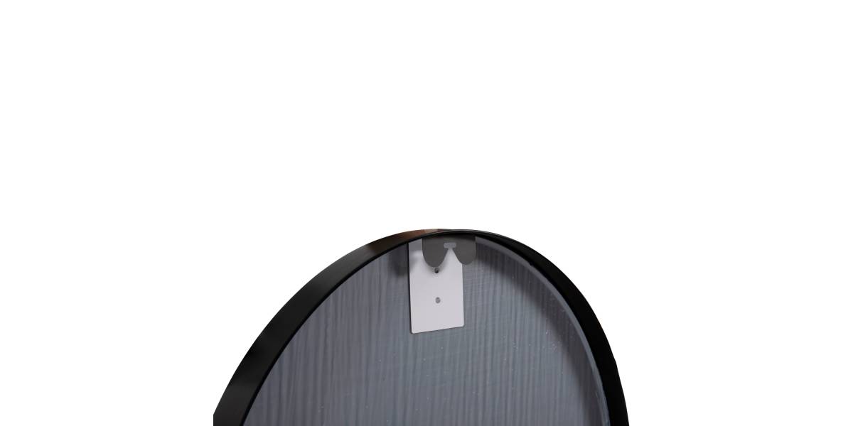 ΚΑΘΡΕΠΤΗΣ ΤΟΙΧΟΥ ΣΕΙΡΑ ARCHER HM4500.01 ΠΛΑΙΣΙΟ ΟΒΑΛ ΑΛΟΥΜΙΝΙΟΥ ΜΑΥΡΟ 59x79Υεκ