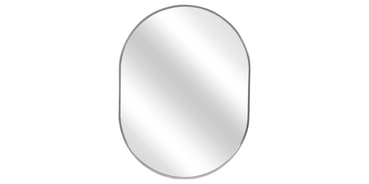 ΚΑΘΡΕΠΤΗΣ ΤΟΙΧΟΥ ΣΕΙΡΑ ARCHER HM4500.40 ΠΛΑΙΣΙΟ ΟΒΑΛ ΑΛΟΥΜΙΝΙΟΥ ΑΣΗΜΙ 59x79Υεκ