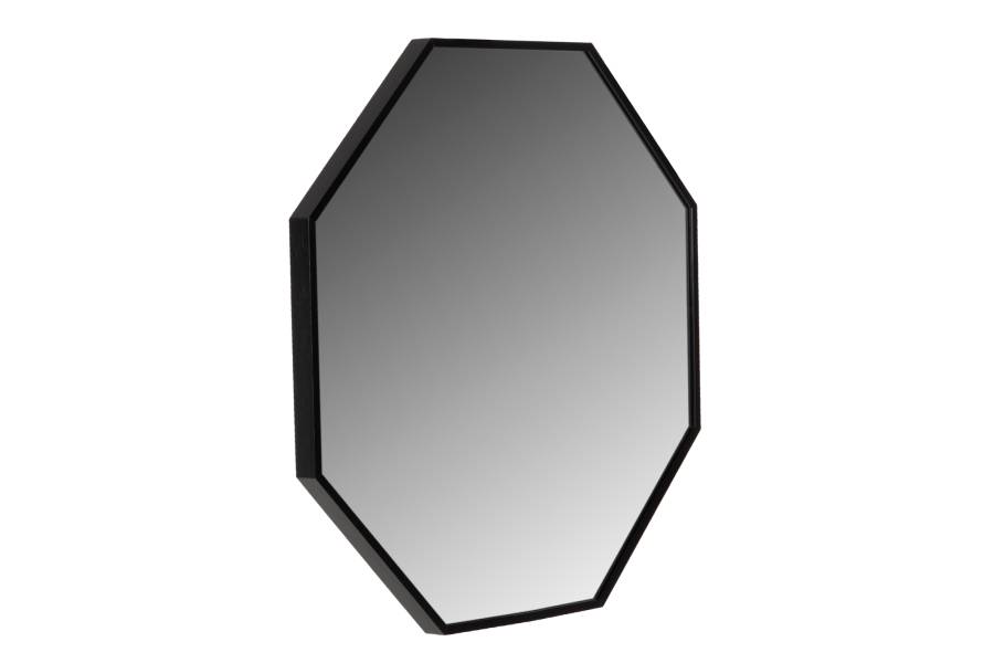 ΚΑΘΡΕΠΤΗΣ ΤΟΙΧΟΥ ΣΕΙΡΑ ARCHER HM4499.01 ΠΛΑΙΣΙΟ ΟΚΤΑΓΩΝΟ ΑΛΟΥΜΙΝΙΟΥ ΜΑΥΡΟ Φ74εκ