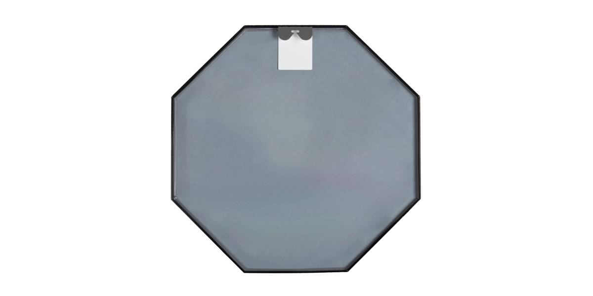 ΚΑΘΡΕΠΤΗΣ ΤΟΙΧΟΥ ΣΕΙΡΑ ARCHER HM4499.01 ΠΛΑΙΣΙΟ ΟΚΤΑΓΩΝΟ ΑΛΟΥΜΙΝΙΟΥ ΜΑΥΡΟ Φ74εκ