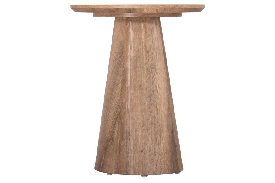 ΒΟΗΘΗΤΙΚΟ ΤΡΑΠΕΖΑΚΙ KARAN HM18029 MDF ΣΕ ΦΥΣΙΚΟ ΧΡΩΜΑ ΞΥΛΟΥ Φ45x56,5Υεκ