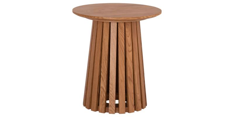 ΤΡΑΠΕΖΑΚΙ ΒΟΗΘΗΤΙΚΟ TALBERT HM18025 MDF ΣΕ ΦΥΣΙΚΟ ΞΥΛΟΥ Φ45x50,5Υεκ.