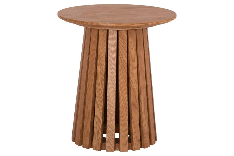 ΤΡΑΠΕΖΑΚΙ ΒΟΗΘΗΤΙΚΟ TALBERT HM18025 MDF ΣΕ ΦΥΣΙΚΟ ΞΥΛΟΥ Φ45x50,5Υεκ.