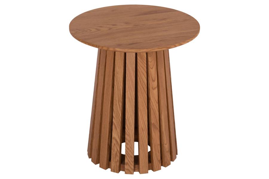 ΤΡΑΠΕΖΑΚΙ ΒΟΗΘΗΤΙΚΟ TALBERT HM18025 MDF ΣΕ ΦΥΣΙΚΟ ΞΥΛΟΥ Φ45x50,5Υεκ.
